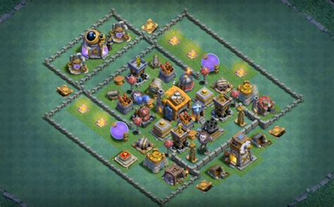 This base got popular so people developed a strategy against it. BH7 Base Layouts - Builder Base 7 Designs | TEC Clashzz - TEC Clashzz | Clash of Clans Tips ...