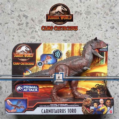 Jual Jurassic World Camp Cretaceous Carnotaurus Toro Control N Conquer