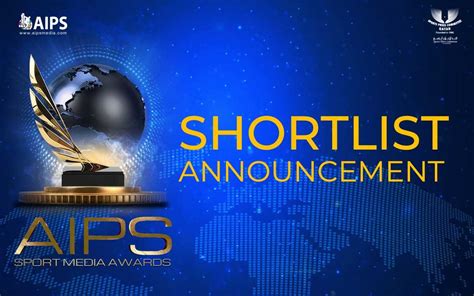 Aips Sport Media Awards 2021 Shortlist Announcement