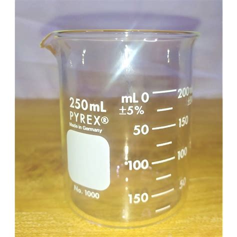 250ml Original Pyrex Glass Beaker Shopee Philippines