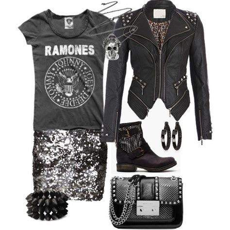 Punk Rock Glam Check Out Dieting Digest Rock Glam Outfit Rock Outfits