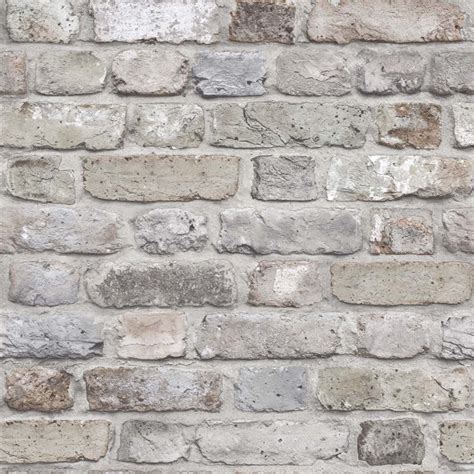 Grandeco Facade Brick Pastel Paste The Wall Wallpaper Ladrillos