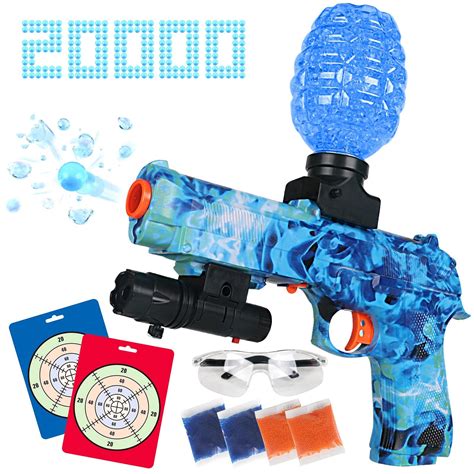 Buy Splatter Splat Ball Gun Automatic Electric Gel Blaster Pistol Gun