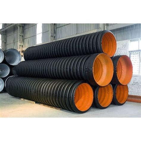 6m Hdpe Double Wall Corrugated Pipe Thickness 1 3mm Rs 150 Meter