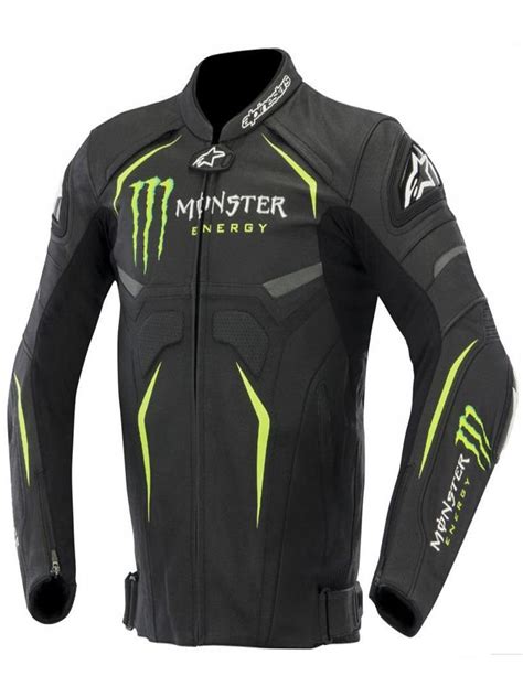 This is the jacket that makes me look like a winner when i am riding my motorcycle. Alpinestars Hellhound Monster Energy Perforated Biker ...