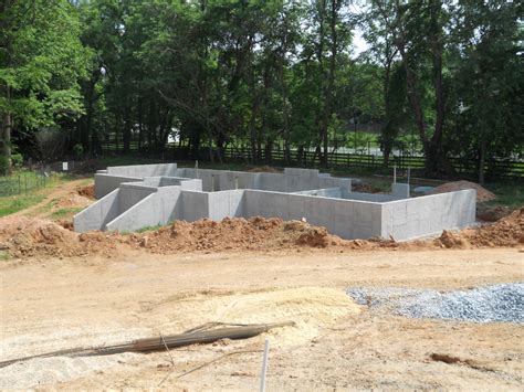 A Nice Looking Concrete Foundation ‣ Bartley Corp Concrete Foundation