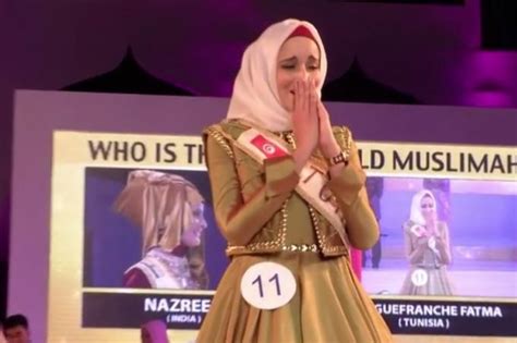 Watch Tunisian Wins Muslim Beauty Pageant In Indonesia Latest Others