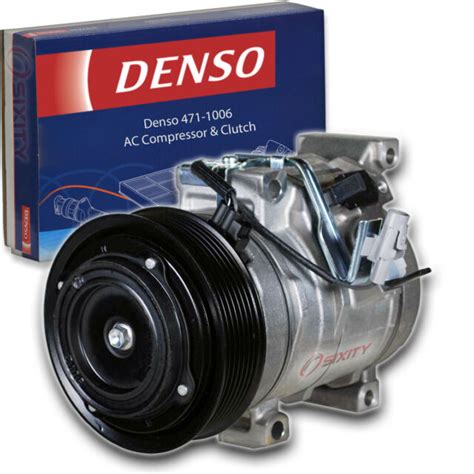 Denso Ac Compressor And Clutch 471 0124 Ebay