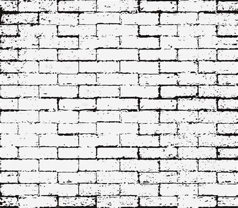 Premium Vector Brick Wall Overlay Grunge Seamless Texture Abstract