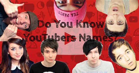 How Well Do You Know Youtubers Real Names Playbuzz