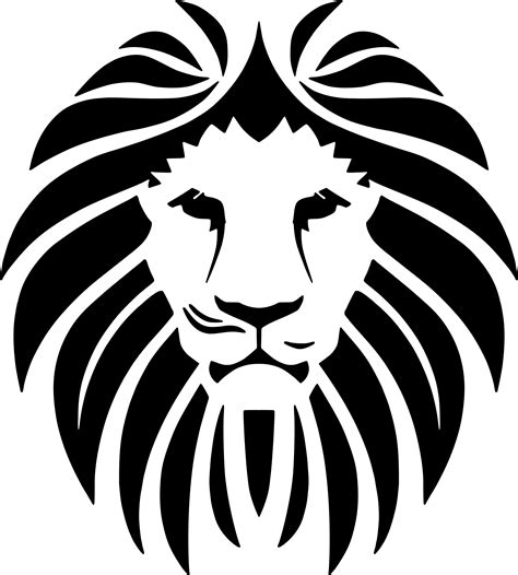 Free Black And White Lion Logo Download Free Black And White Lion Logo