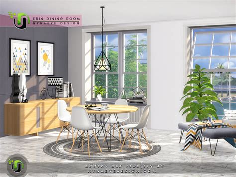 Erin Dining Room By Nynaevedesign At Tsr Sims 4 Updates