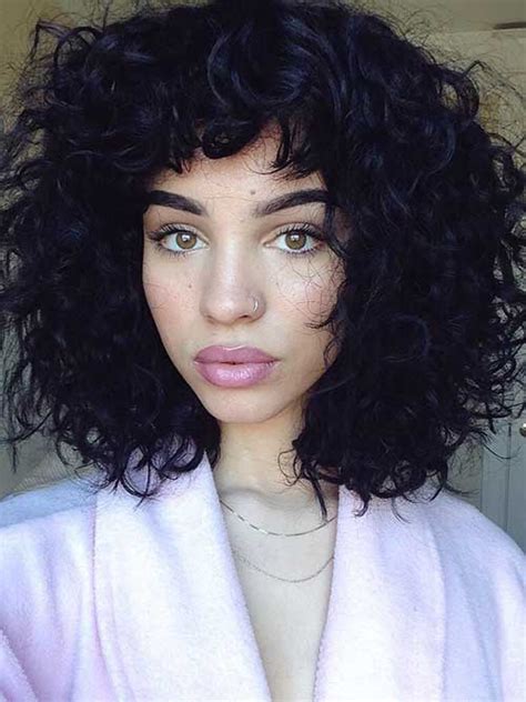 Celebrities have been a great inspiration for styling bob hairstyles in different lengths. 25+ Latest Bob Haircuts For Curly Hair | Bob Haircut and ...