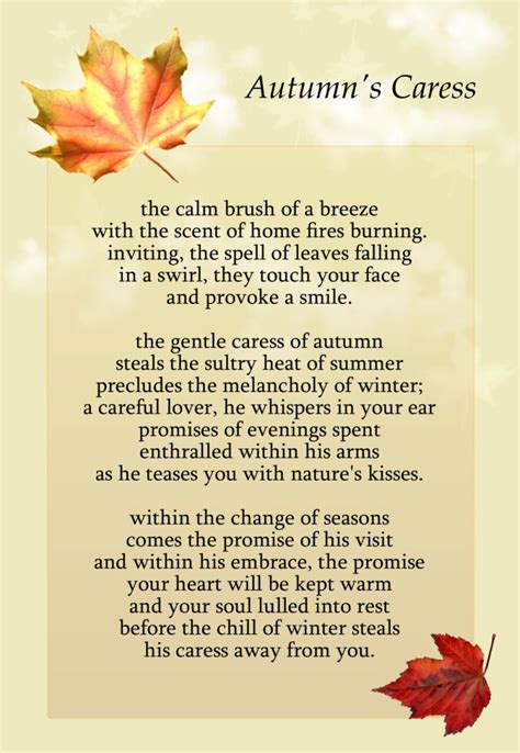 Fall Poem Did Not Use This Template Wrote So Each Phrase Was On A