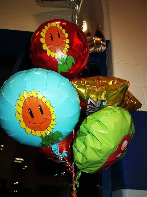 Plants Vs Zombies Balloons Plants Vs Zombies Birthday