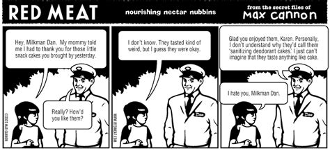Red Meat Alternative Newspapers Featured This Comic Strip Milkman