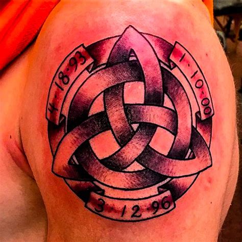 18 Trinity Knot Tattoos With Special Meanings Tattooswin
