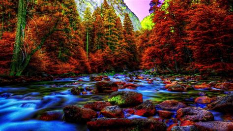 Yosemite At Autumn Hd Desktop Wallpaper Widescreen