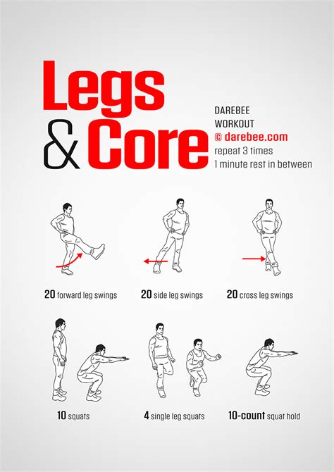 5 Day Leg Workouts Without Gym With Comfort Workout Clothes Fitness