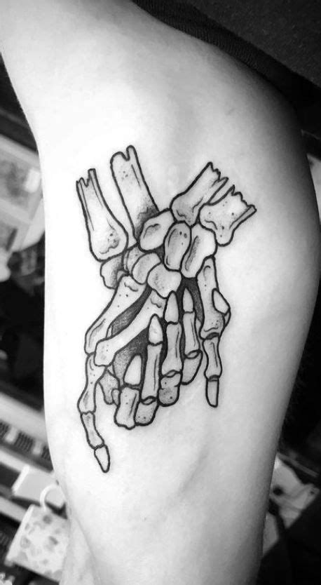 100 Stunning Skeleton Hand Tattoos And Meanings Tattoo Me Now In 2023