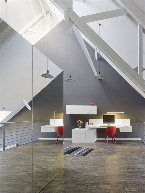 Modern And Futuristic Interior Design For A Loft