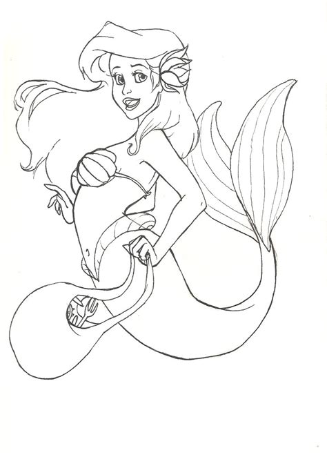 Https://tommynaija.com/coloring Page/little Mermaid Printable Coloring Pages