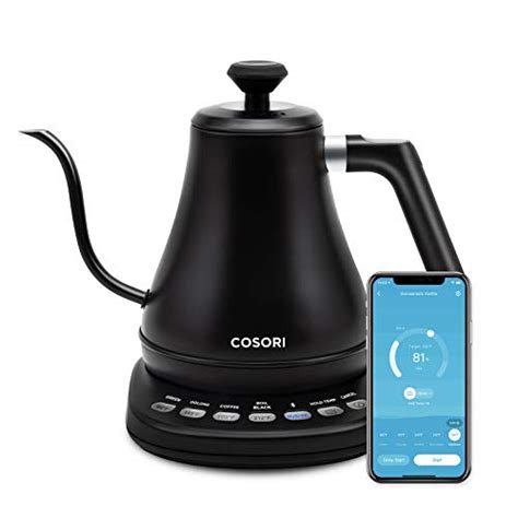 Cosori Electric Gooseneck Kettle Smart Bluetooth With Variable