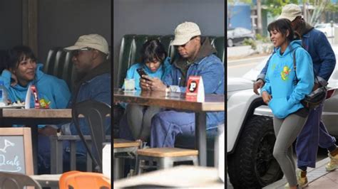 Meagan Good Jonathan Majors Keep A Low Profile On Lunch Date Amid
