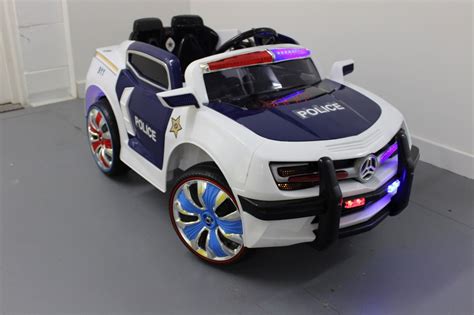 Police Kids Ride On Electric Car 12v Truvia Toys Prlog