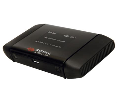 Sierra Wireless Aircard 754s Mobile Hotspot 4g Lte 100 Mbps Black