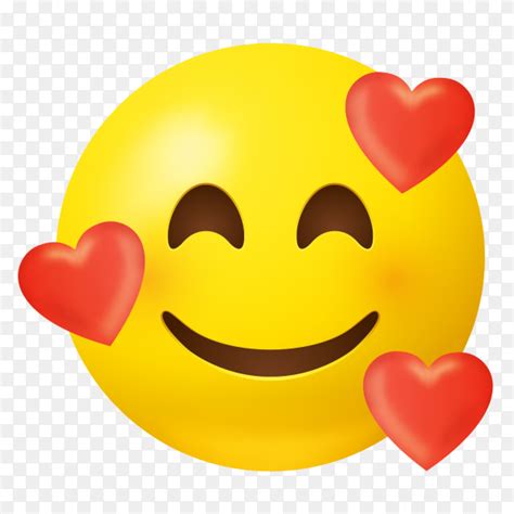 Smiling Face With Hearts Vector Png Similar Png