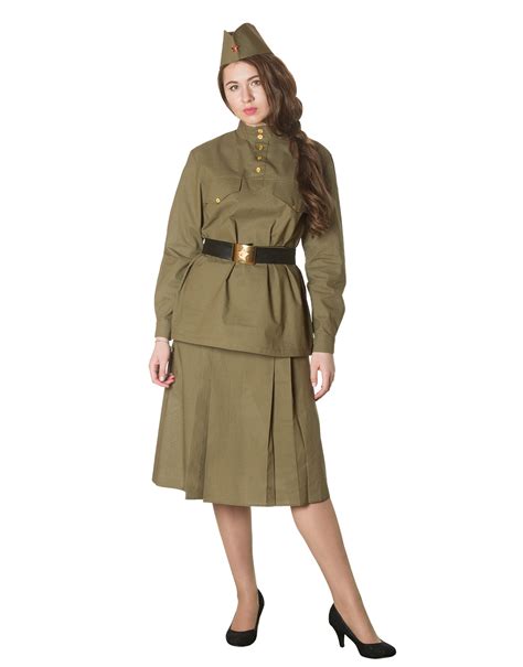 soviet russian uniform for women