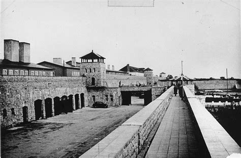 .dachau concentration camp were sent to begin construction of the new camp at mauthausen. View of the Mauthausen concentration camp soon after the liberation. - Collections Search ...