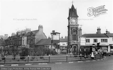 Photo Of Newmarket The Roundabout From Snailwell Road C1960