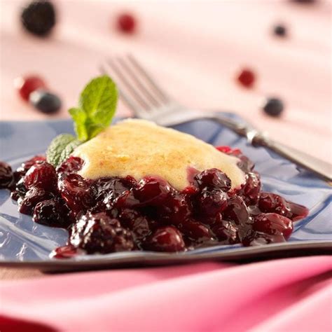 Triple Berry Cobbler Recipe How To Make It Taste Of Home
