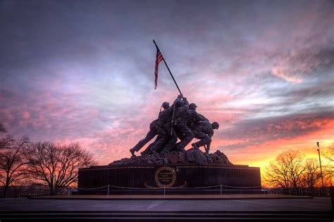 Marine Corps War Memorial Arlington Virginia