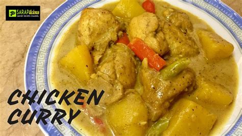 Filipino Style Chicken Curry With Coconut Milk Youtube