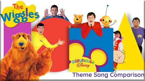 The Wiggles Playhouse Disney Theme Comparison Youtube