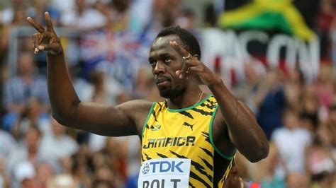 Usain Bolt 100m World Champion Moscow 2013