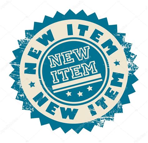 New Item Stamp Stock Vector Image By ©fla 15599555