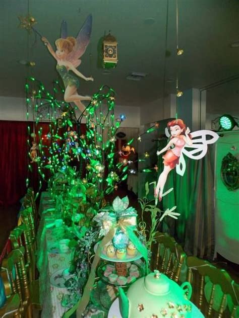 Tinkerbell Birthday Party Ideas Photo 4 Of 12 Tinkerbell Party