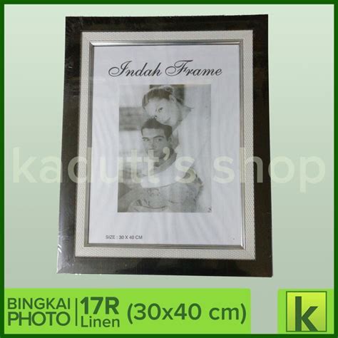 Jual Bingkai Pigura Frame Foto A3 17r Linen 30x40 Cm Murah Di Lapak