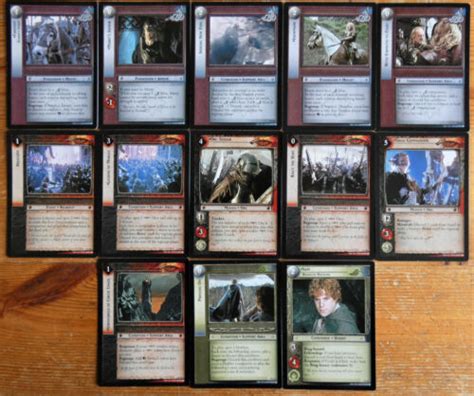 Lord Of The Rings Ccg Return Of The King Rare Part 33 Lotr Rotk Tcg Ebay