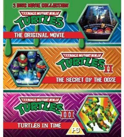 Teenage Mutant Ninja Turtles The Movie Collection Disc Set Teenage Mutant Ninja Turtles