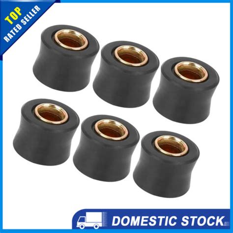 Universal Motorcycle 10mm Rear Shock Absorber Cushion Rubber Ring Bush