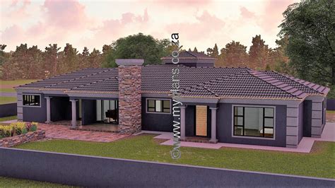 Bedroom House Plans South Africa Flat Roof Img Brah