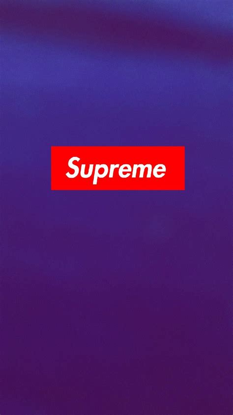 Download Minimalist Purple Supreme Wallpaper