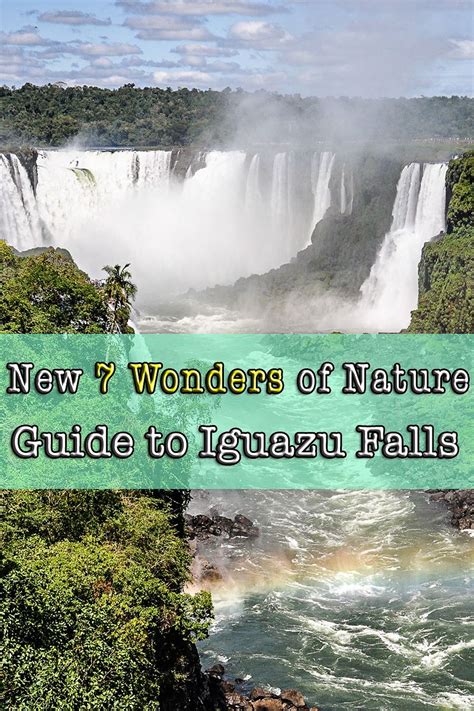 The Iguazu Falls Are Situated In The Border Between Argentina And