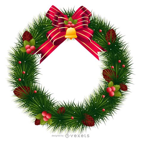 Christmas Wreath Vector Download