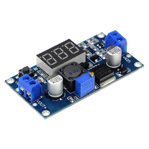Lm Lm S Dc Dc Adjustable Step Down Power Supply Module With Led